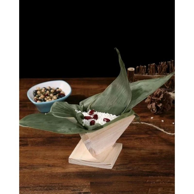 Cetakan Bacang Segitiga Cetakan Kayu Alat Pencetak Bacang