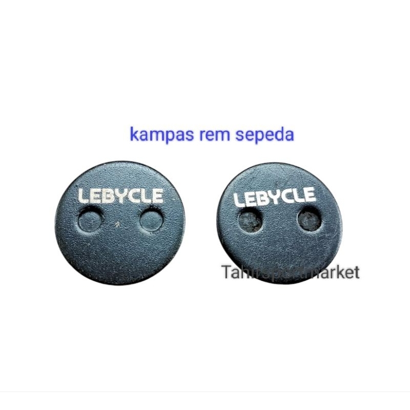 Kampas rem sepeda bulat polos original kampas bulat sepeda mtb seli roadbike federal brake pad banta