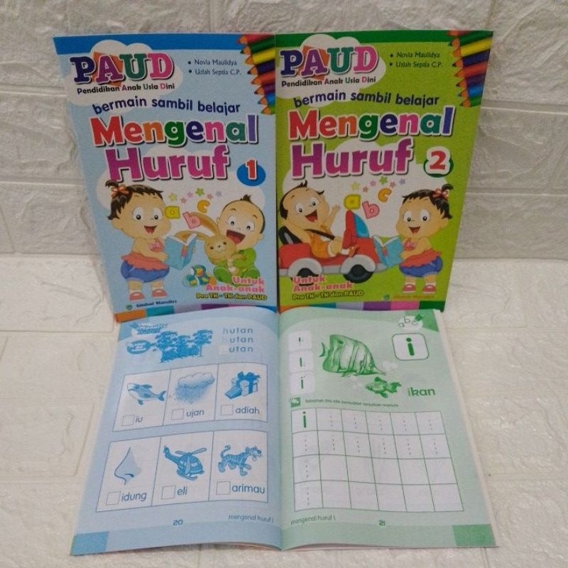 Buku Mengenal Huruf - Global Mandiri