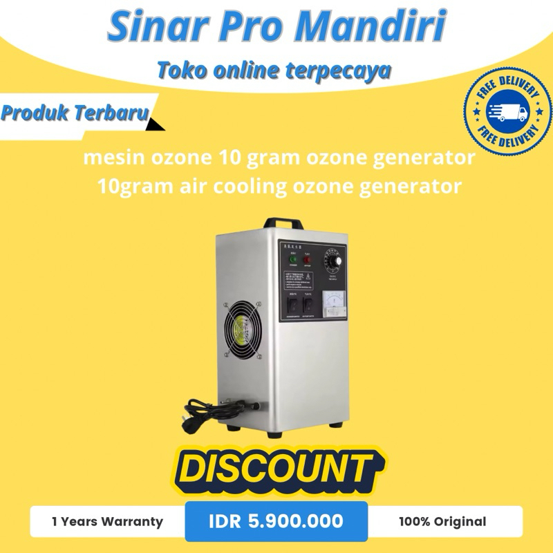 mesin ozone 10 gram ozone generator 10gram air cooling ozone generator