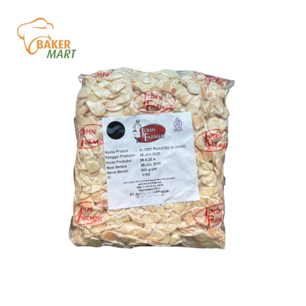 

John farmer almond 500gr
