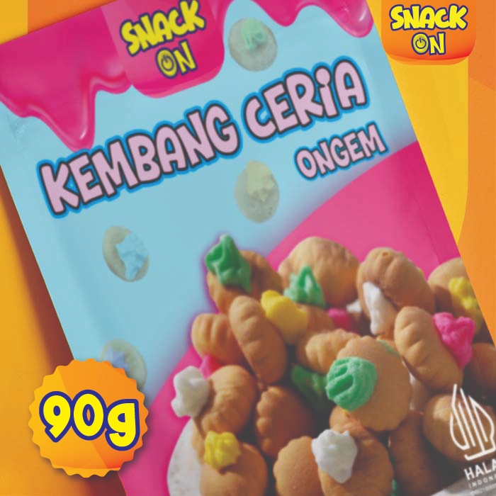 

Snack On Kembang Ceria Ciput Kancing Gem Rose 90gr
