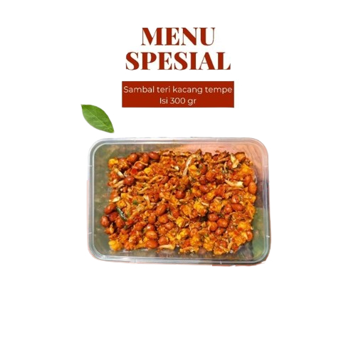 

Promo Sambal teri kacang 300gr porsi 3-4 makan HALAL TOYYIBAN [Pengiriman instan] Khas Medan