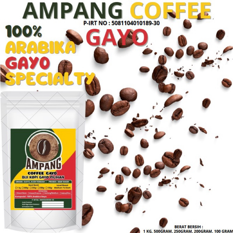 

KOPI ARABIKA SPECIALTY 100 GRAM