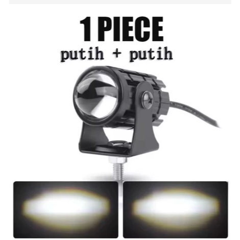 Lampu Tembak Laser Led Mini Lampu Tembak Sorot Foglamp Mini D2 Laser Gun lampu tembak laser