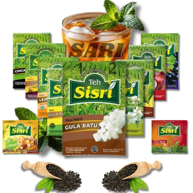 

Teh Sisri Minuman Teh Serbuk Instan Isi 40 Sachet