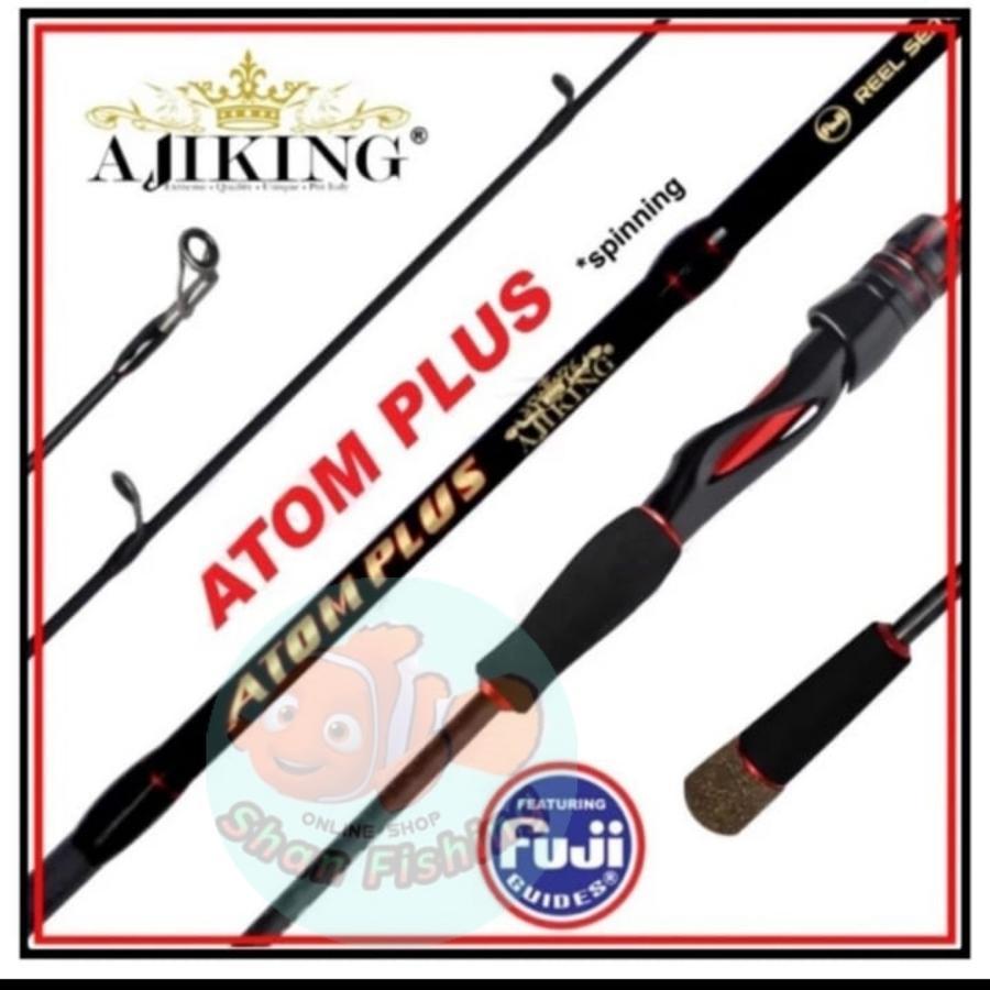 Joran Spinning Light Jigging Ajiking Atom Plus
