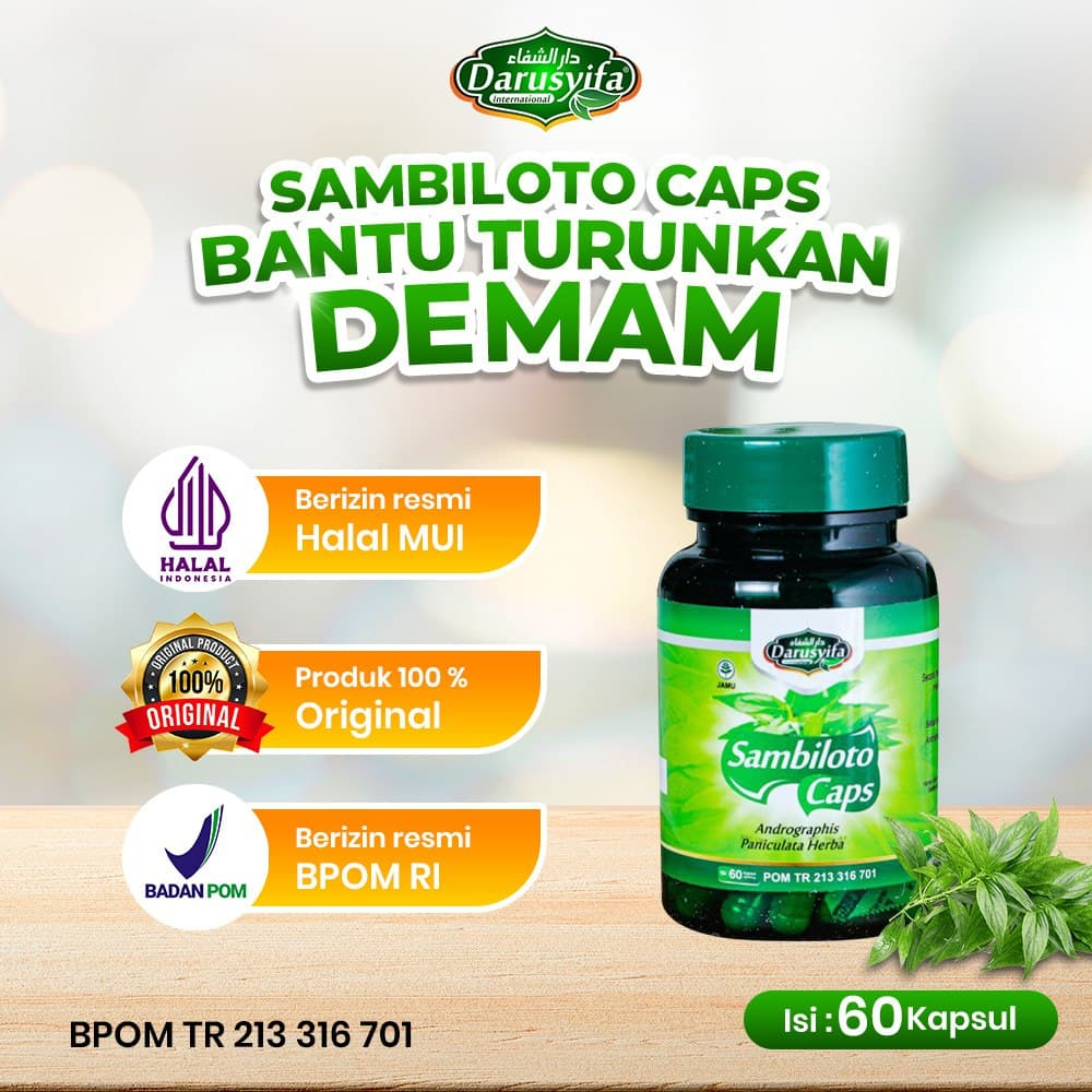 Kapsul Sambiloto  bukanToga Nusantara/diabet