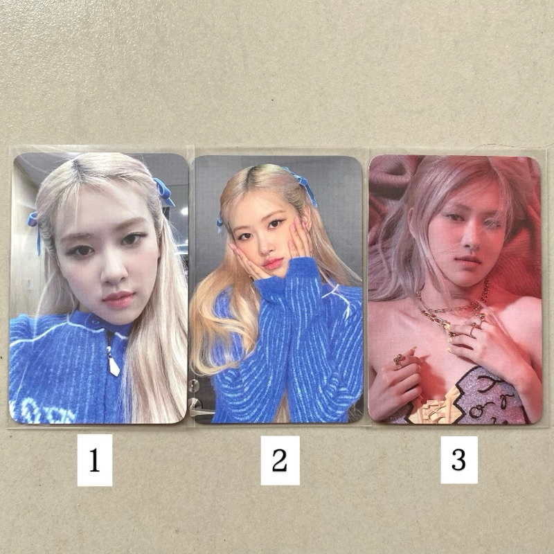 [Ready] Photocard POB Rosé Blackpink