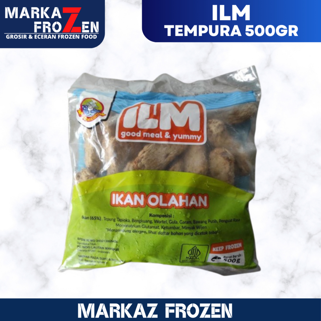 

ILM TEMPURA IKAN OLAHAN 500GR