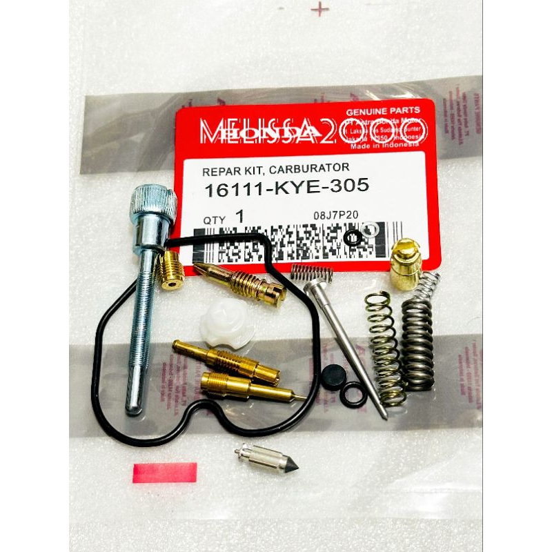 Repairkit karburator 16111-KYE-306 Megapro New monoshock, ORI
