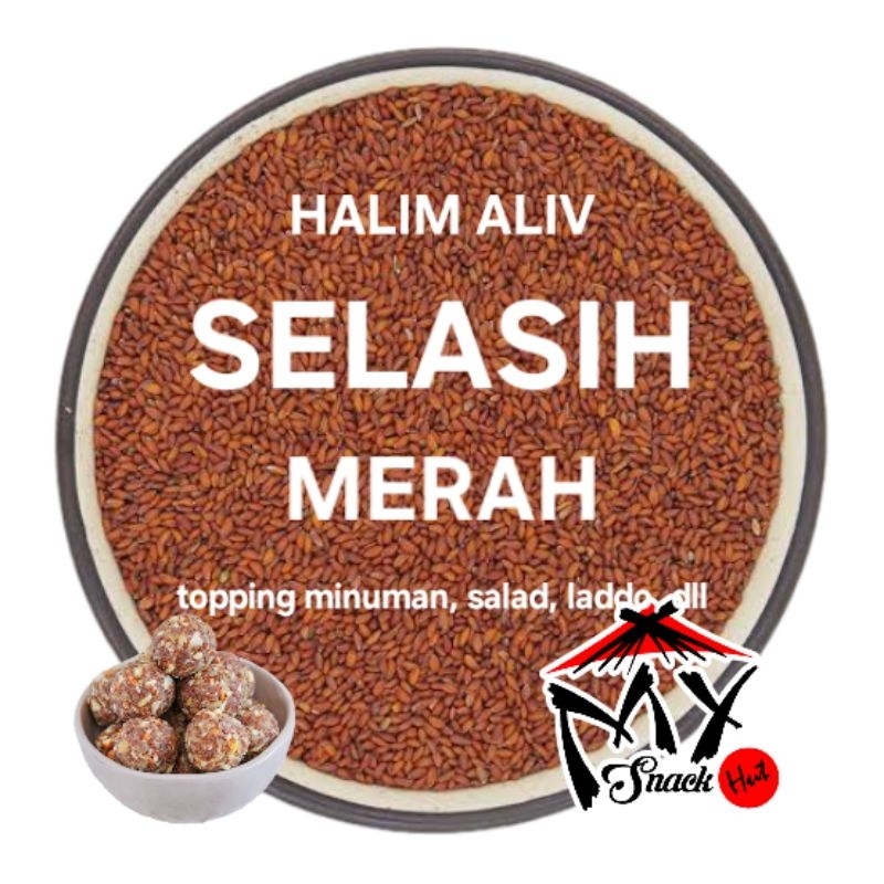 

BIJI SELASIH MERAH 10GR HALIM SEEDS KHEER PUDDING SUSU MINUMAN MILK DRINK SHUIQIN ZHONGZI 水芹种子 TURKI
