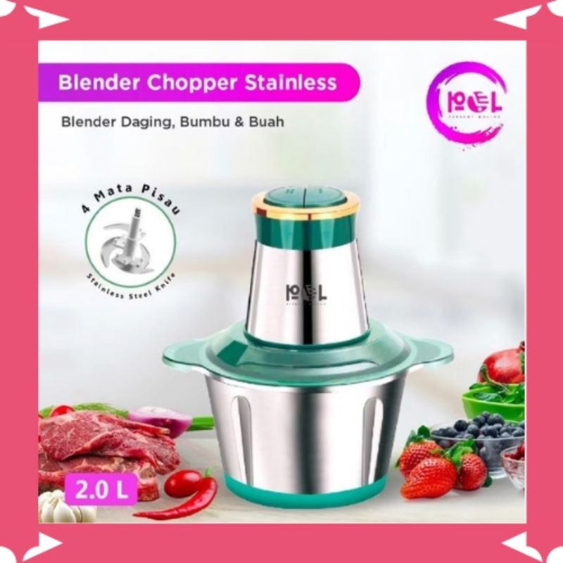 Blender Daging Stainless Steel | Chopper Daging dan Bumbu