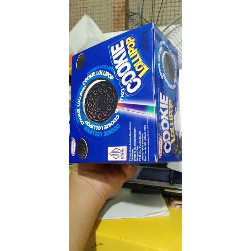 

permen lolipop nyala lampu cookie isi 30pcs