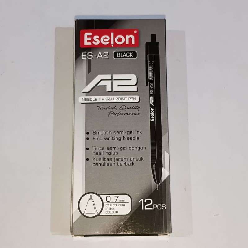 

pen eselon 0.7 black set 6 pcs (harga per 6 pcs)