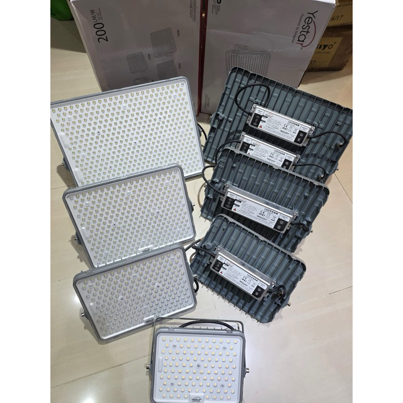 LAMPU TEMBAK SOROT LED IP67 YESTAR GARANSI 2 Tahun