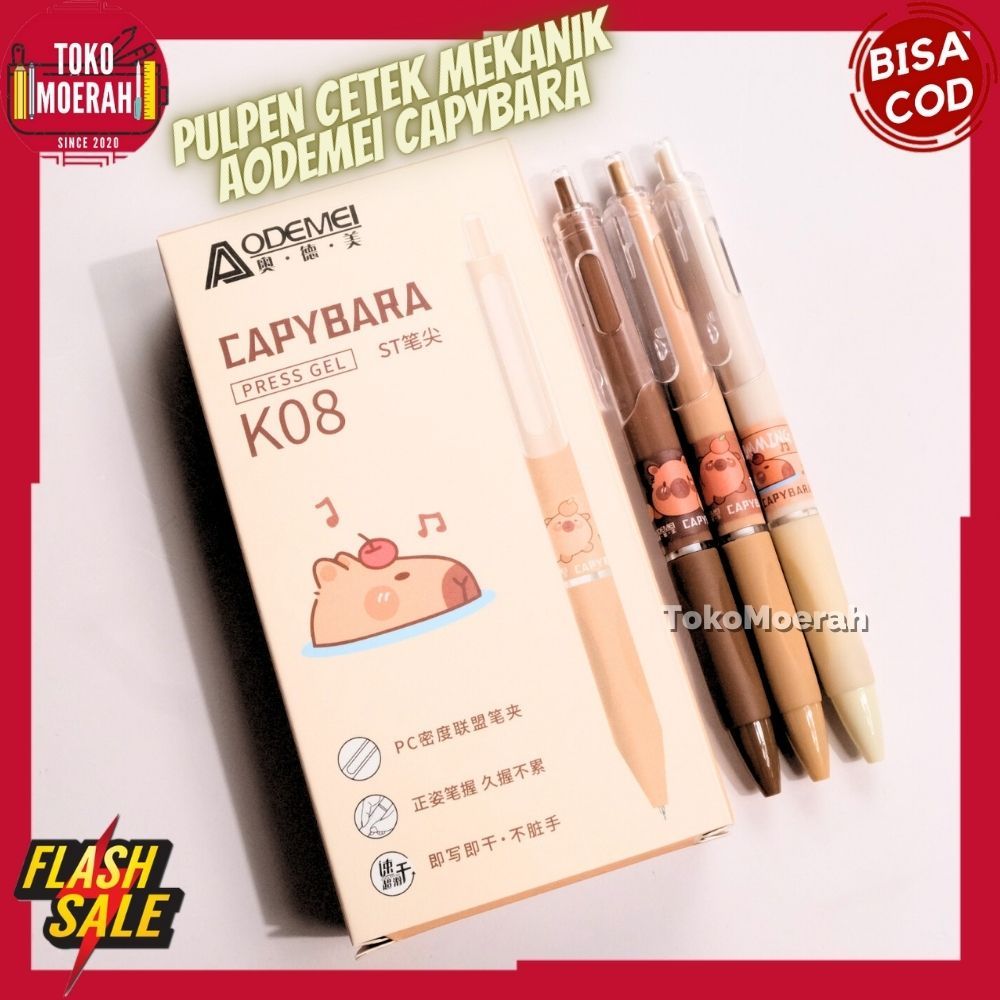 

PEN CAPYBARA AODEMEI PULPEN MEKANIK CETEK AODEMEI CAPYBARA K08 PEN CETEK AODMEEI CAPYBARA LUCU IMUT UNIK PULPEN GEL MEKANIK AODEMEI CAPYBARA