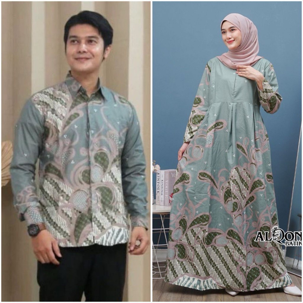 BATIK COUPLE MODERN SARIMBIT BATIK COUPLE GAMIS BATIK COUPEL COPLE COPEL PASANGAN MAURA COUPLE