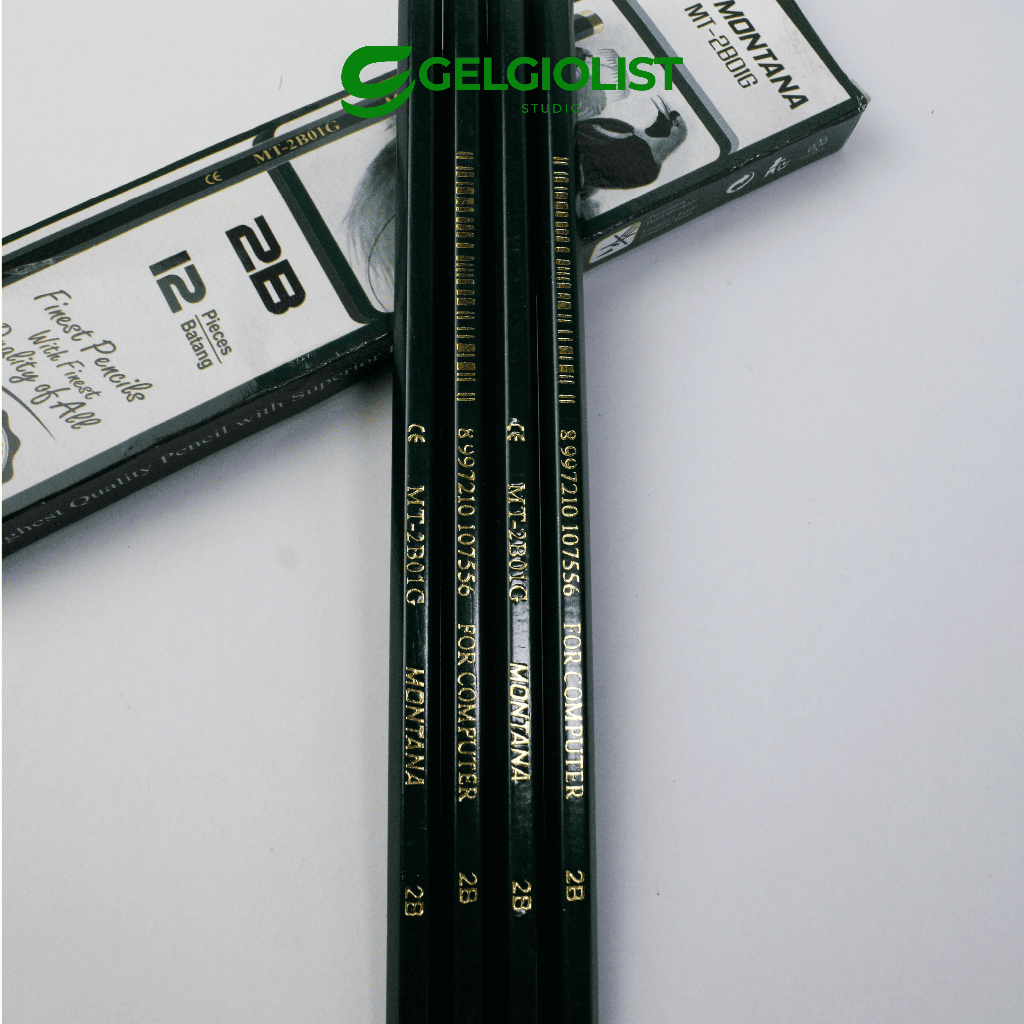 

GELGIOLIST - PENSIL 2B MONTANA | UNTUK KOMPUTER | TULISAN JELAS