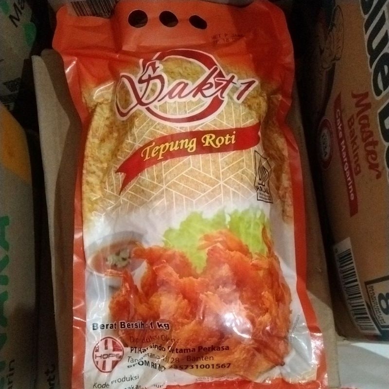 

Tepung Roti Sakti 1kg Bread crumb 1 kg Panir Sakt1
