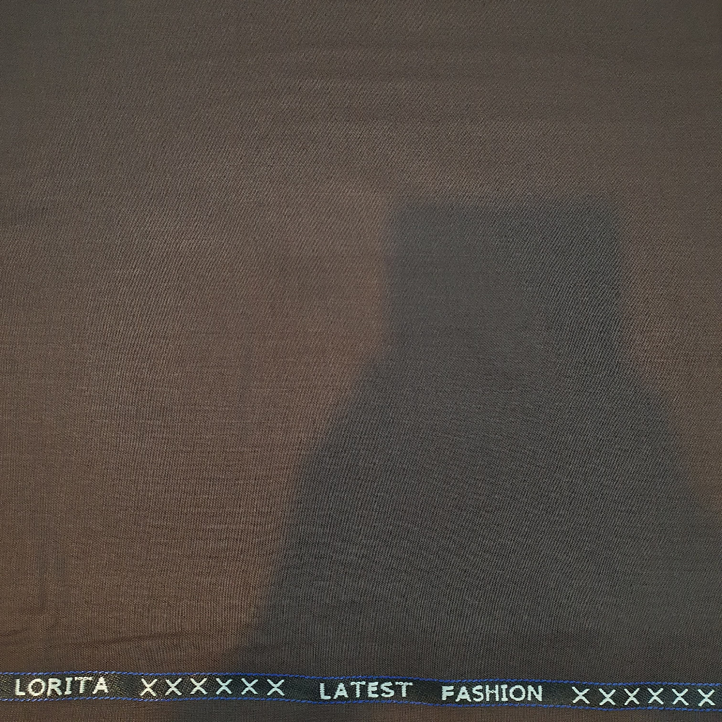 Katun Lorita Plain Coklat Tua (Pronto Moda)