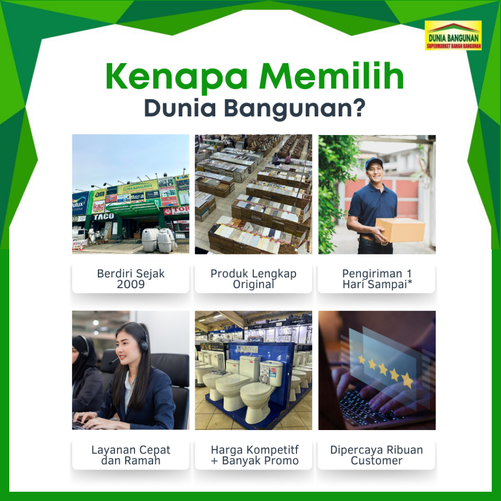 Closet Duduk Volk C509 Toilet Siram Single Bowl Volk Kloset Duduk