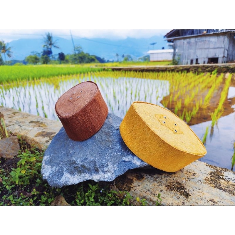 PECI KULIT KAYU WARU | MOTIF TROMPAH POLOS