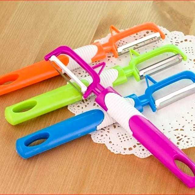 PISAU Pengupas STAINLESS potong Kulit Kentang Buah Kupas peeler Ver TAJAM AWET Kupas peeler Premium