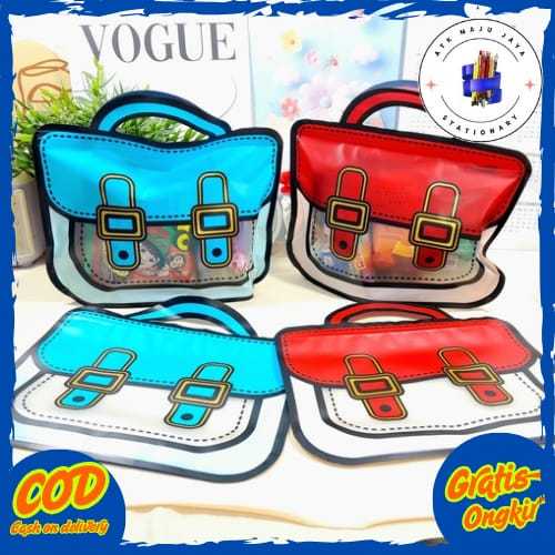 

Zipper Bening Motif Tas Ransel Versi-2 Ready 2 Warna Bahan Plastik PVC Ziplock / Goodiebag Plastik Model Tas Lucu Cute Imut Muat Banyak Barang Kualitas Terbaik Harga Termurah Bisa Grosir dan COD