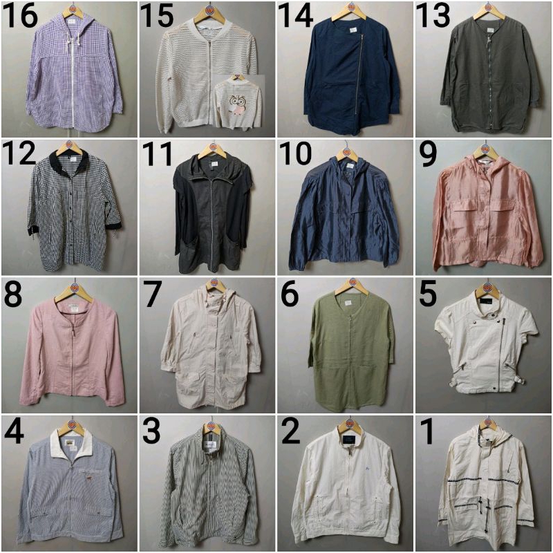 thrift JTBC1 l jaket l jaket outdoor l jaket running l  jaket casual l parka l blazer l second l pre