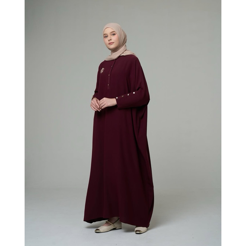 Alma Abaya | Gamis Abaya Polos Dewasa by At_Muflih