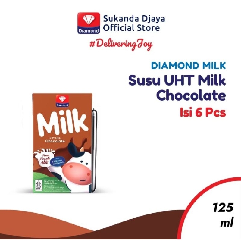 

Diamond Susu UHT Coklat 125ml