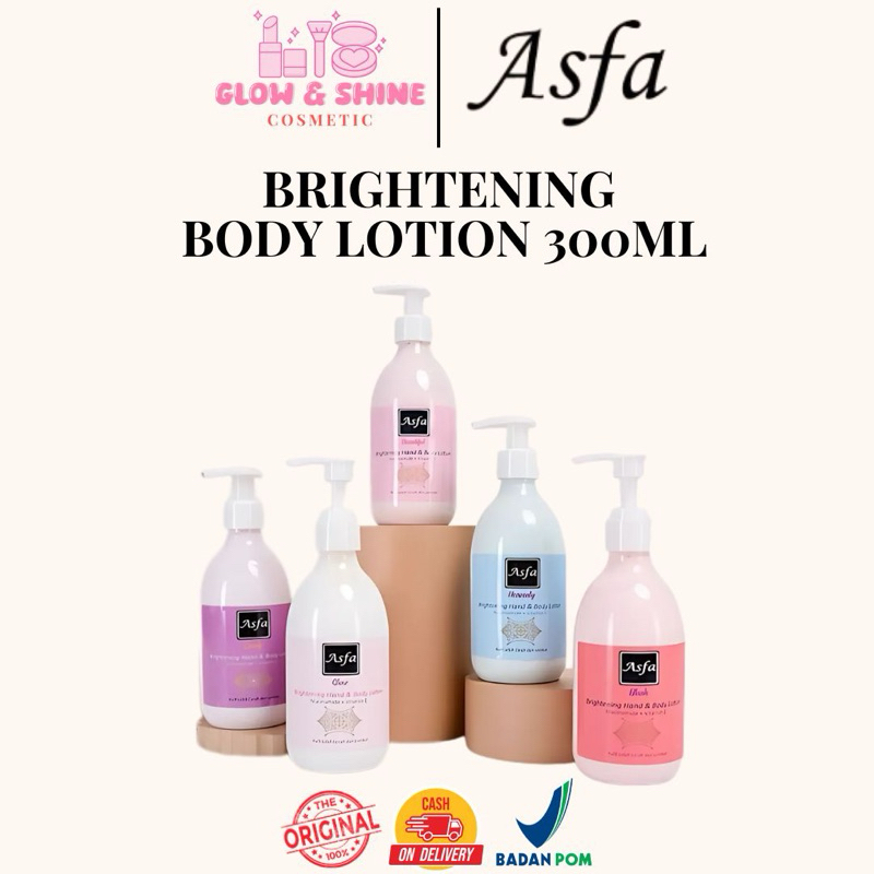 ASFA BRIGHTENING BODY LOTION 300ML