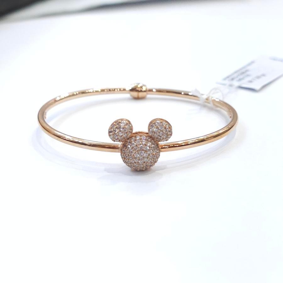 GELANG KAKU PIPA EMAS FASHION DISNEY MICKEY MINNIE MOUSE CANTIK MANIS PIPE BANGLE