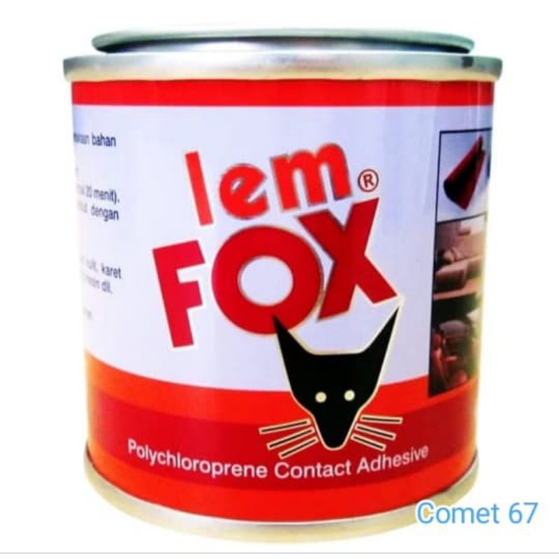 

FOX lem aibon lem sepatu lem kain lem furniture kaleng merah 70 gr