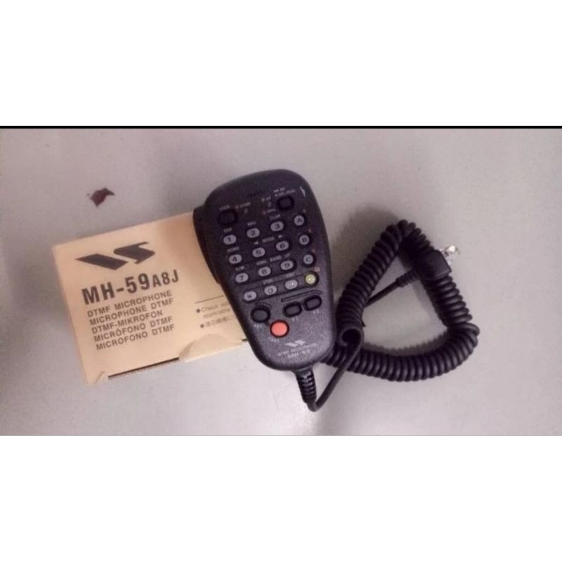 YAESU MH59A8J MIKE RADIO YAESU FT897 FY857 ORIGINAL MADE IN JAPAN