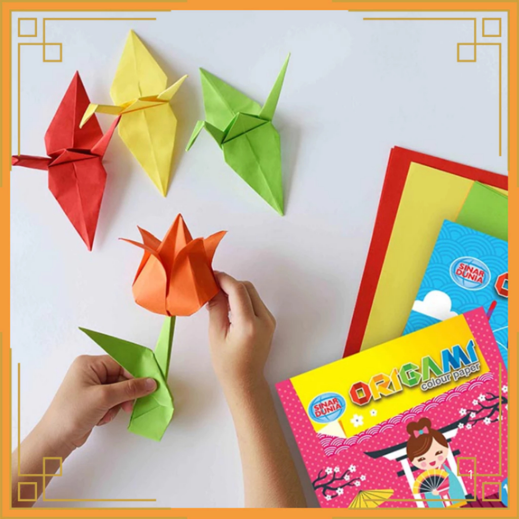 

SIDU Kertas Origami isi 100 lembar per pak