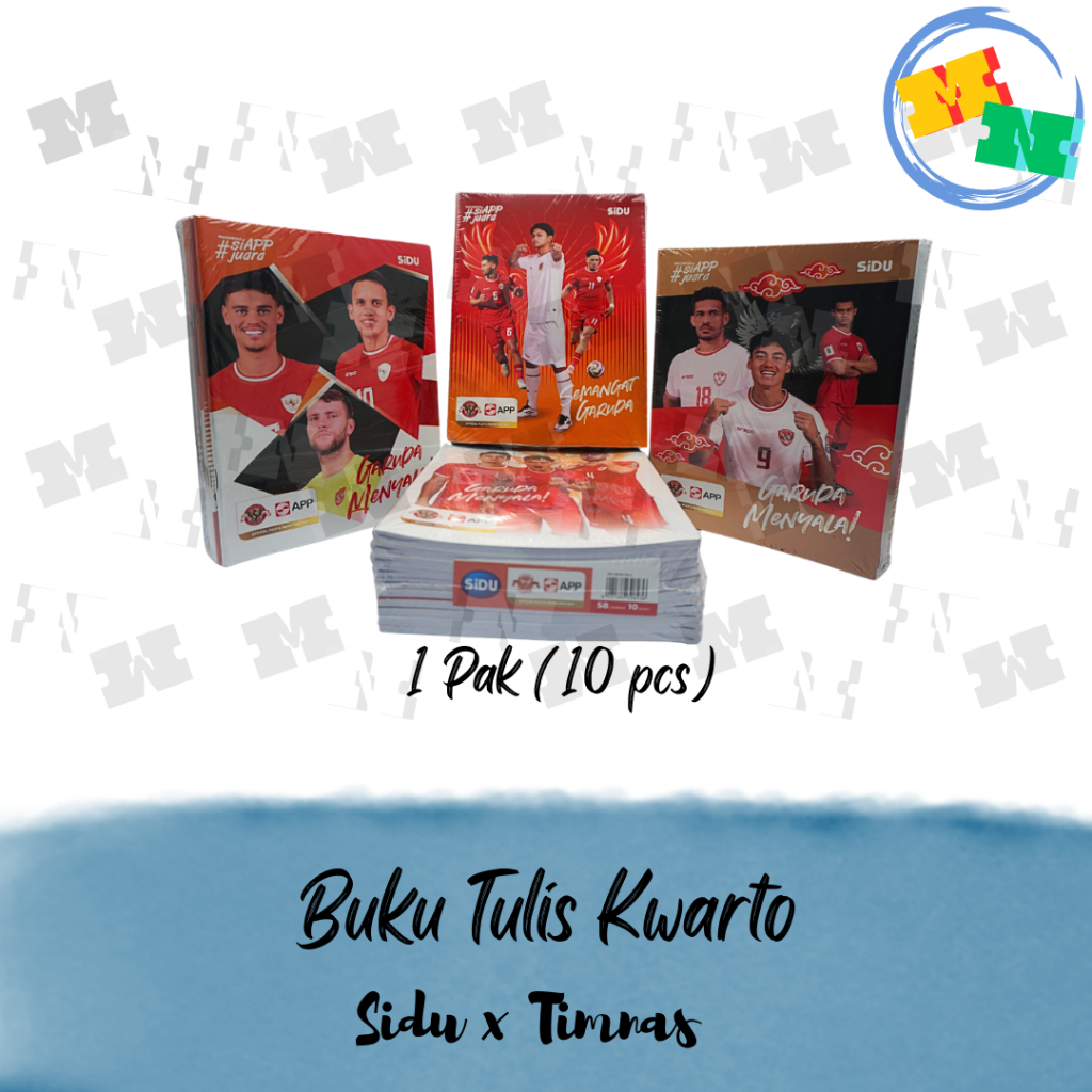 

Buku Tulis Sidu x Timnas Indonesia Kwarto