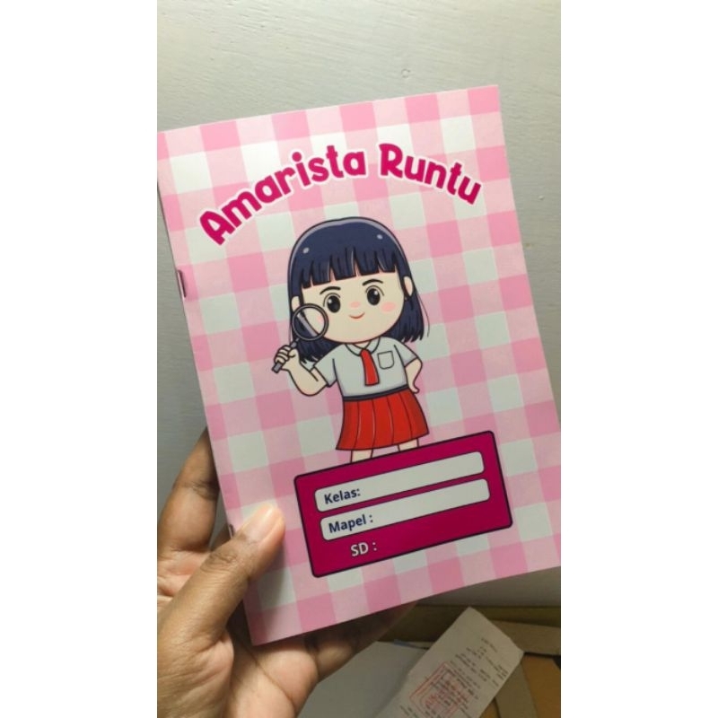 

buku tulis custom