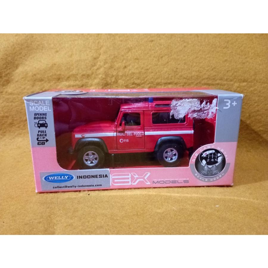 Diecast Land rover Welly Nex