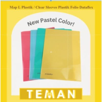 

Map L Plastik / Clear Sleeves Folio Dataflex - isi 12pcs (DF-732)