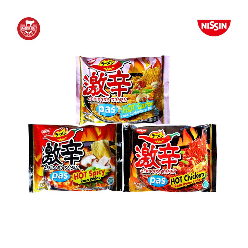 

mie nissin gekikara hot 80gr