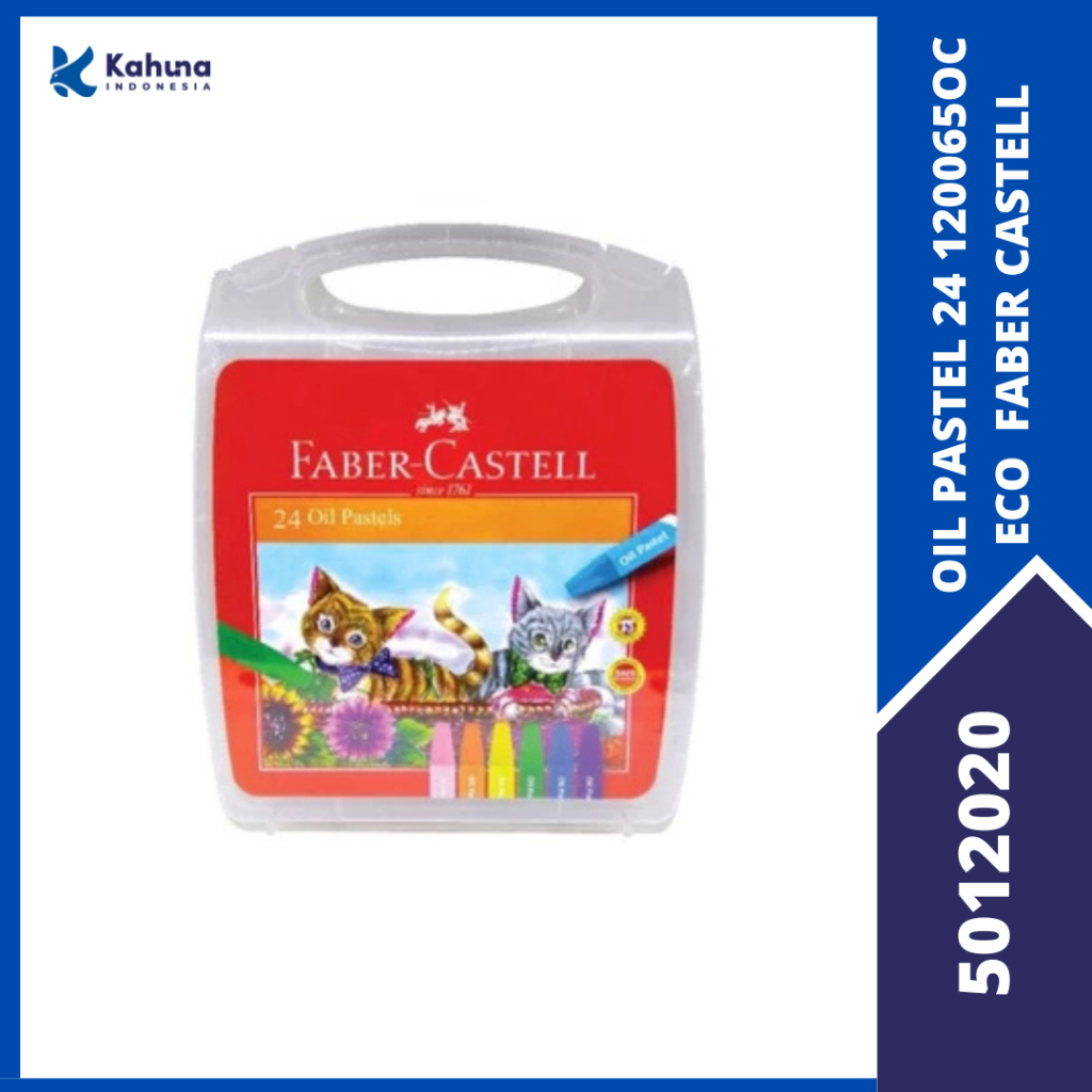 

KRAYON / CRAYON OIL ECO 120065OC FABER CASTELL 24 WARNA [5012020]