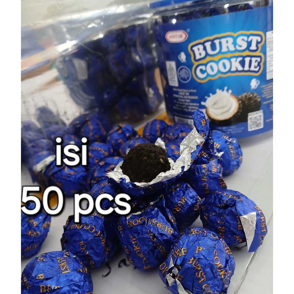 

Burst COOKIE milk isi 50 per toples
