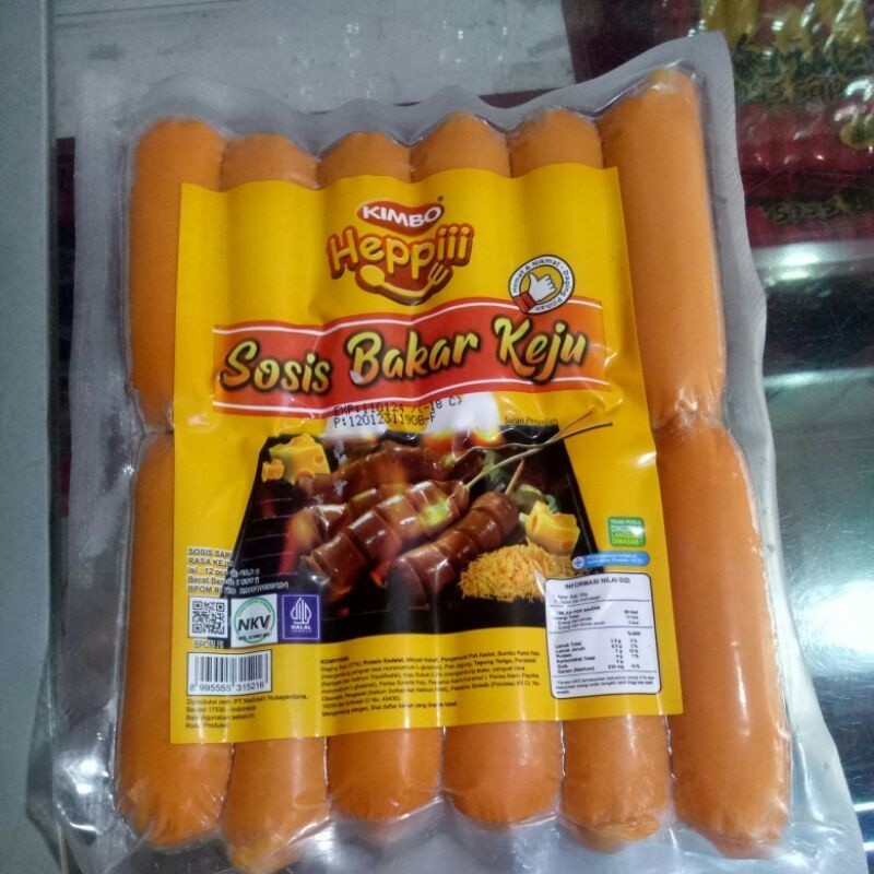 

KIMBO SOSIS BAKAR MINI KEJU ISI 12PCS