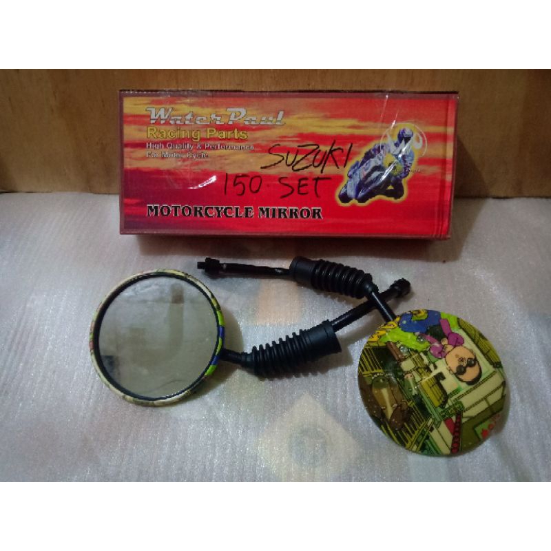 Kaca Spion Klasik Bulat Cembung All Suzuki Spin Skywave Skydrive Nex Hayate Andres Brugman Saluto Rc