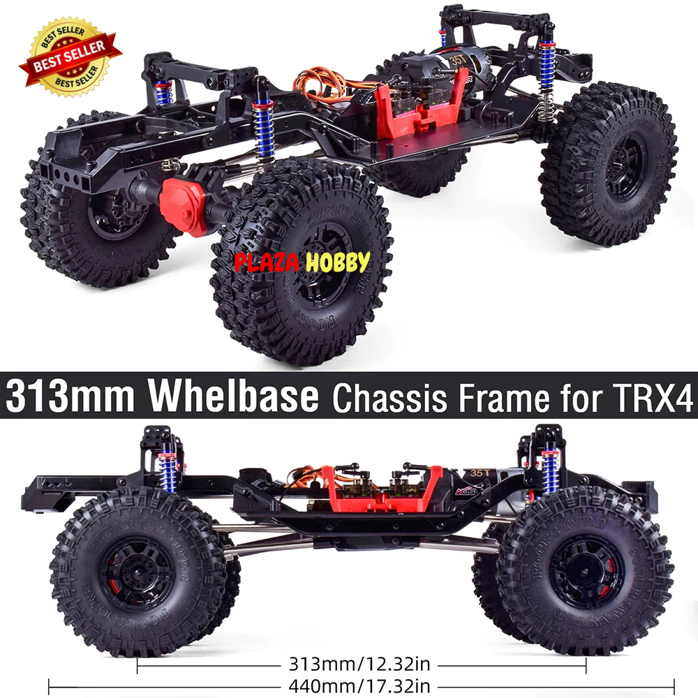AUSTAR AX-8508 chasiss frame rc crawler 1:10 WB 313mm differential lock 2 speed AX8508 TRX4