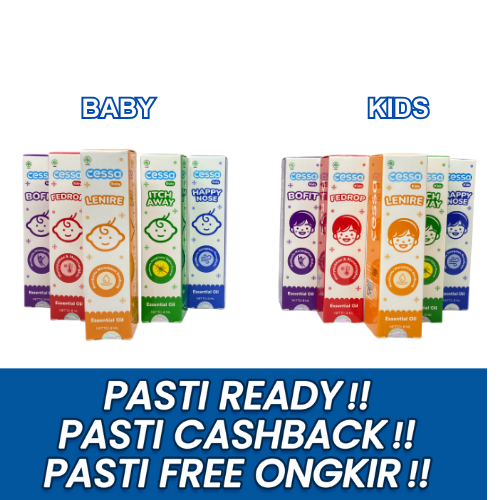 CESSA BABY ESSENTIAL OIL 0-2 TAHUN 8ML TERMURAH 100% ORIGINAL