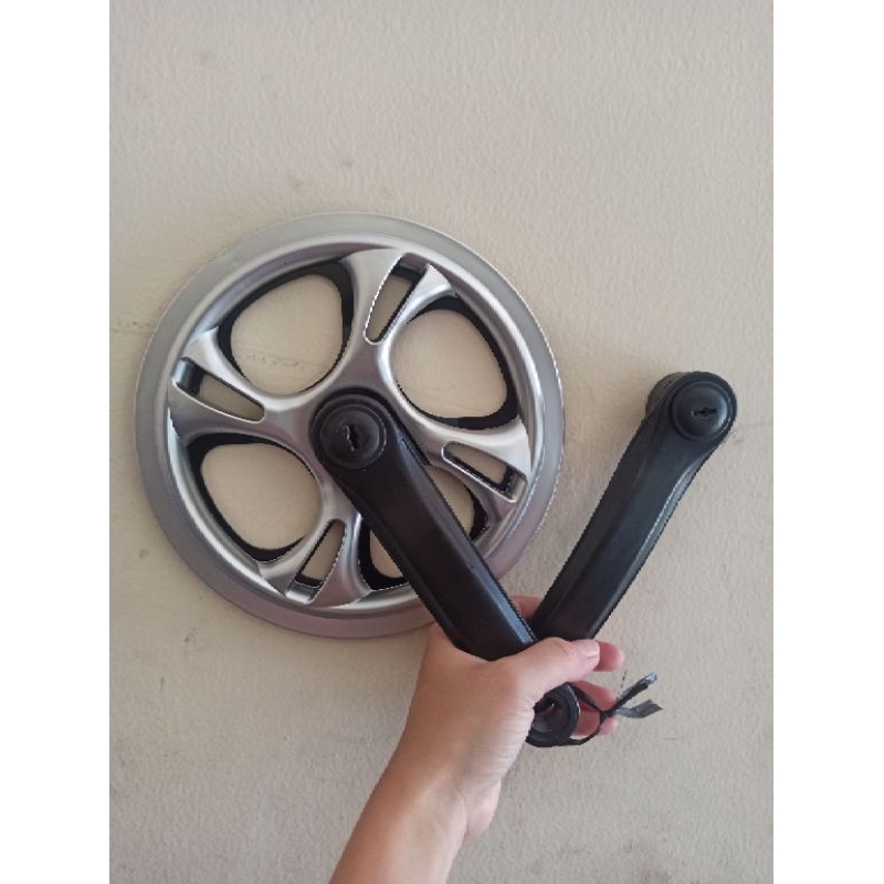 Crankset Crank 48T Sakoni Sepeda Lipat Fixie MTB Single Speed