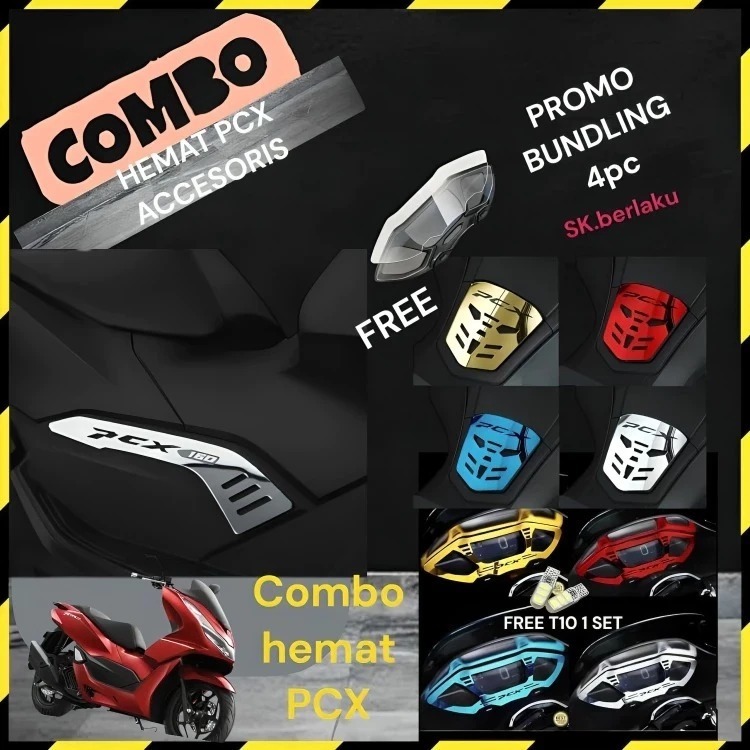 Aksesoris Pcx Paket Lengkap Aksesoris Pcx Combo Hemat Honda Pcx Bundling Aksesoris Pcx